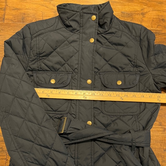 Gap womens' navy quilted jacket - Picture 8 of 8